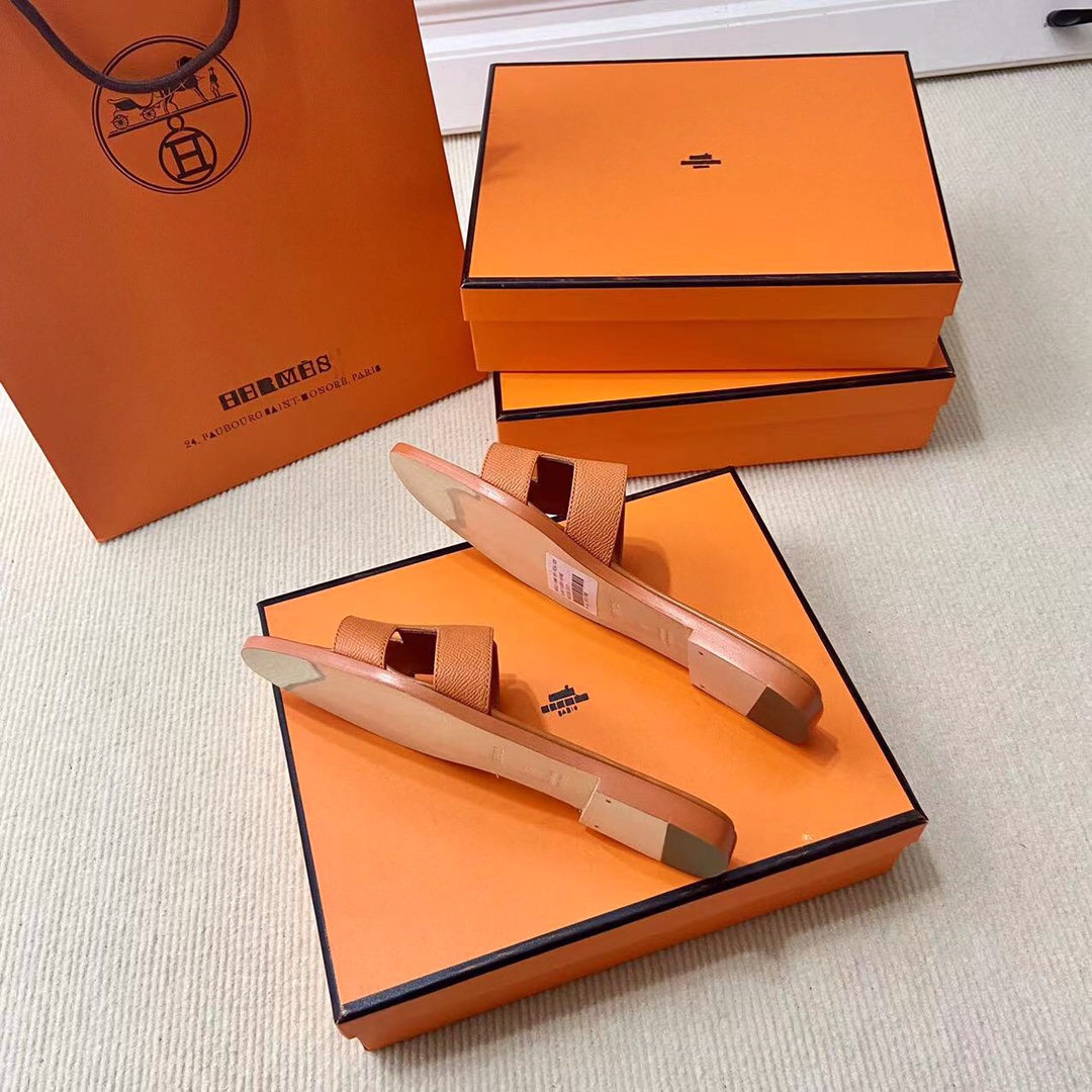 에르메스 올수공 오란 슬리퍼 샌들 앱송 87